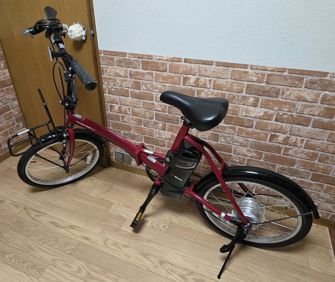 送料込！TRANS MOBILITY e-Basic 電動アシスト自転車 赤