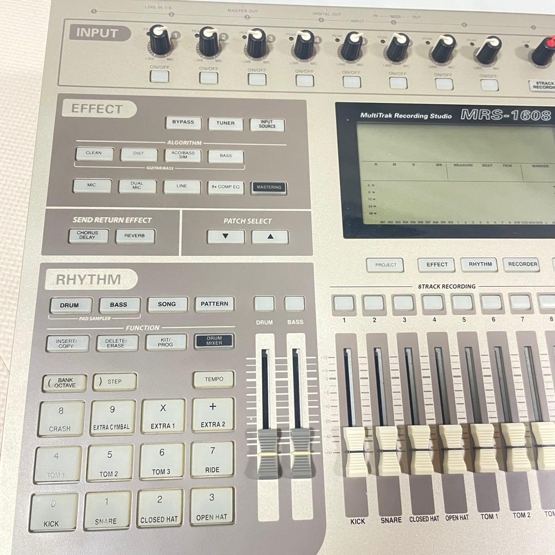 ZOOM MRS-1608 マルチトラックレコーディングスタジオ　現状品