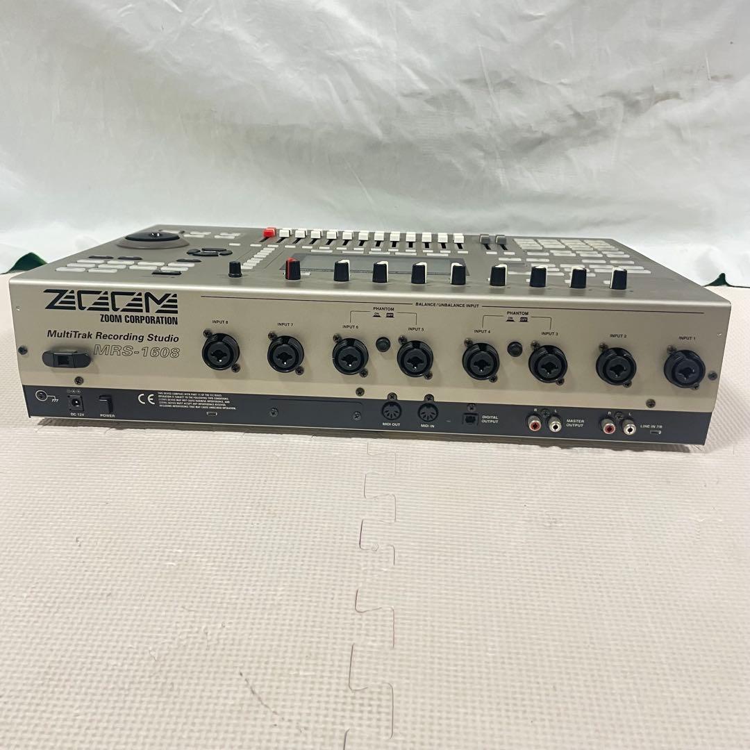 ZOOM MRS-1608 マルチトラックレコーディングスタジオ　現状品