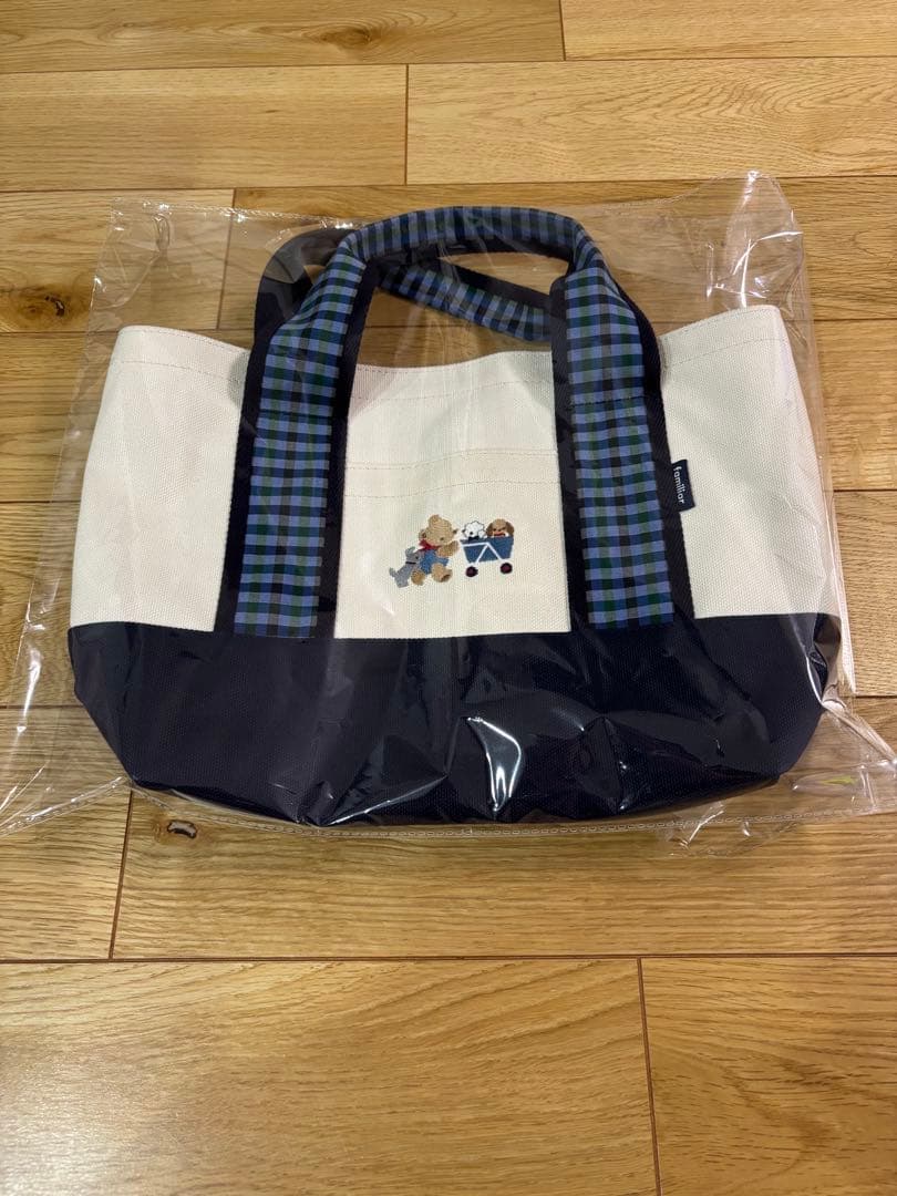 familiarトートバッグ　広尾限定　ファミリア　美品