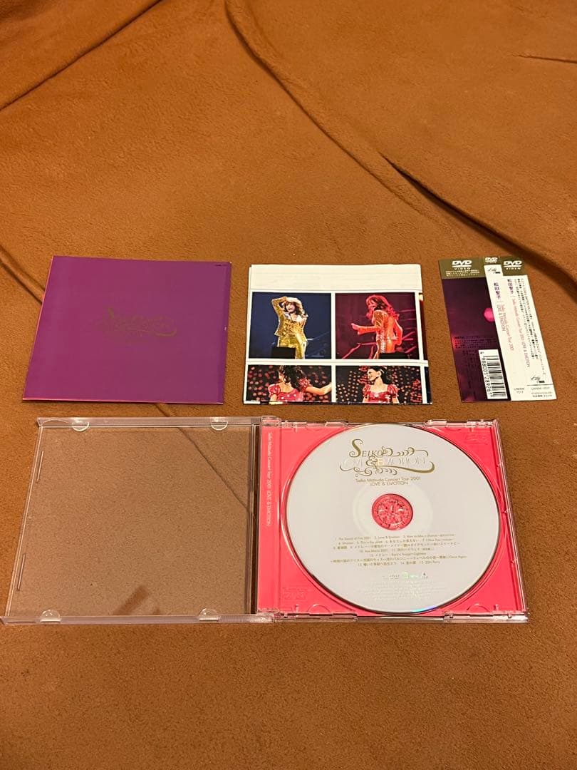 松田聖子　コンサート　ライブ　DVD 2001 LOVE & EMOTION