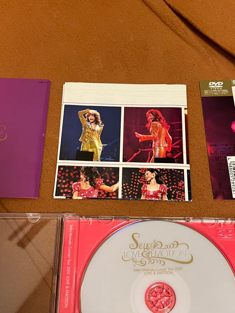 松田聖子　コンサート　ライブ　DVD 2001 LOVE & EMOTION