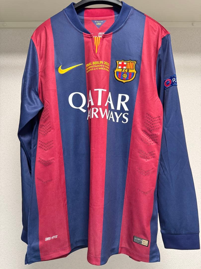 FCバルセロナ メッシ 10 長袖シャツ 2016年決勝