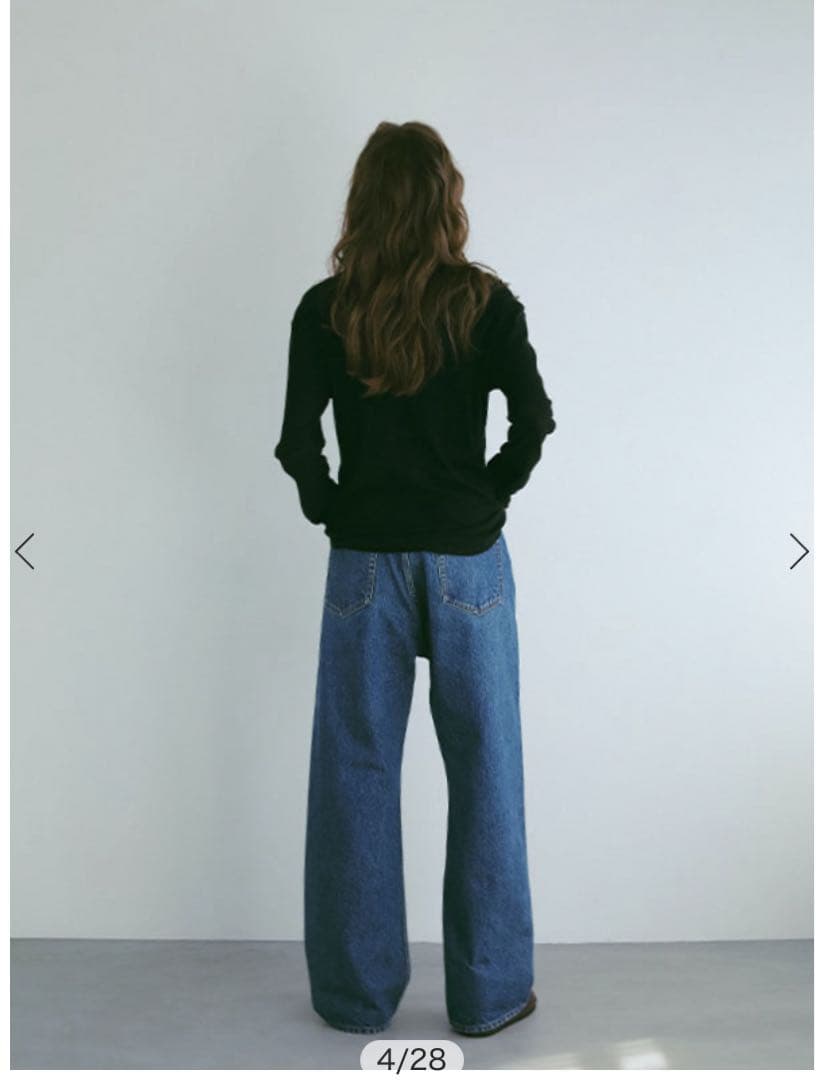 ETRE TOKYO フロントホックソフトプルオーバー BLACK