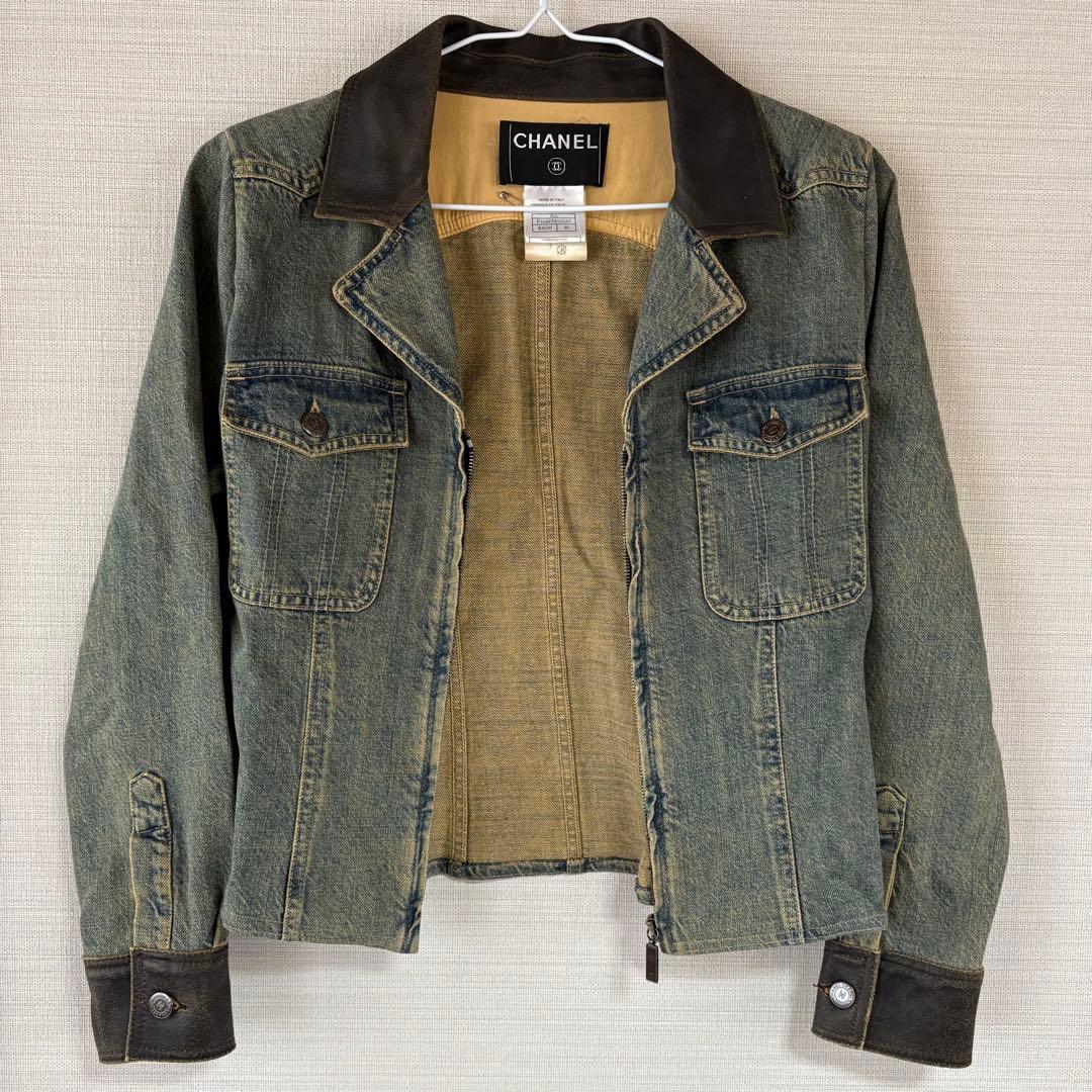CHANEL シャネル デニムジャケット Gジャン