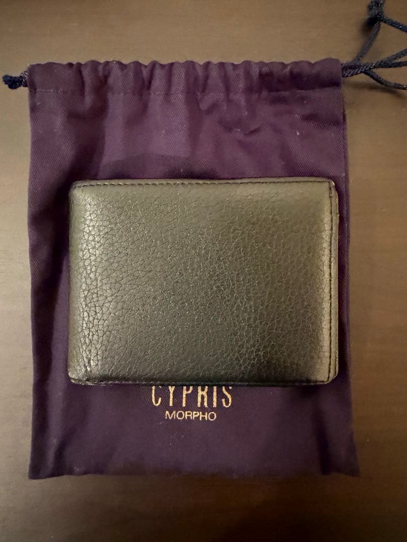 キプリス CYPRIS 二つ折り財布 ディアスキン フィンランドエルク