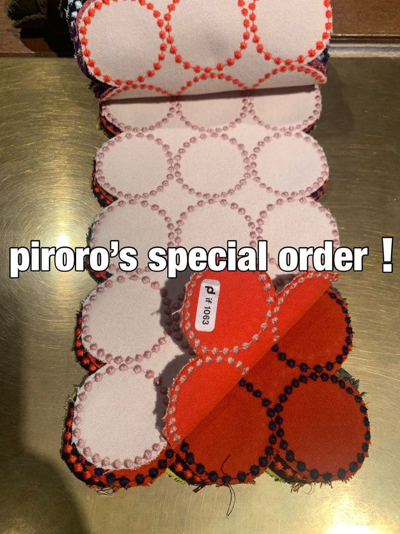 piroroさん専用 ミナペルホネン ハンドメイド ラウンドスツール 生地 椅子