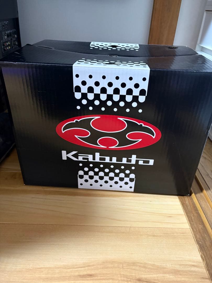 Kabuto フルフェイスヘルメット 青い羽デザイン