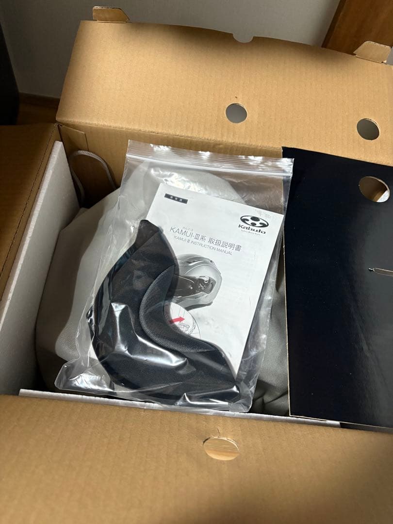 Kabuto フルフェイスヘルメット 青い羽デザイン