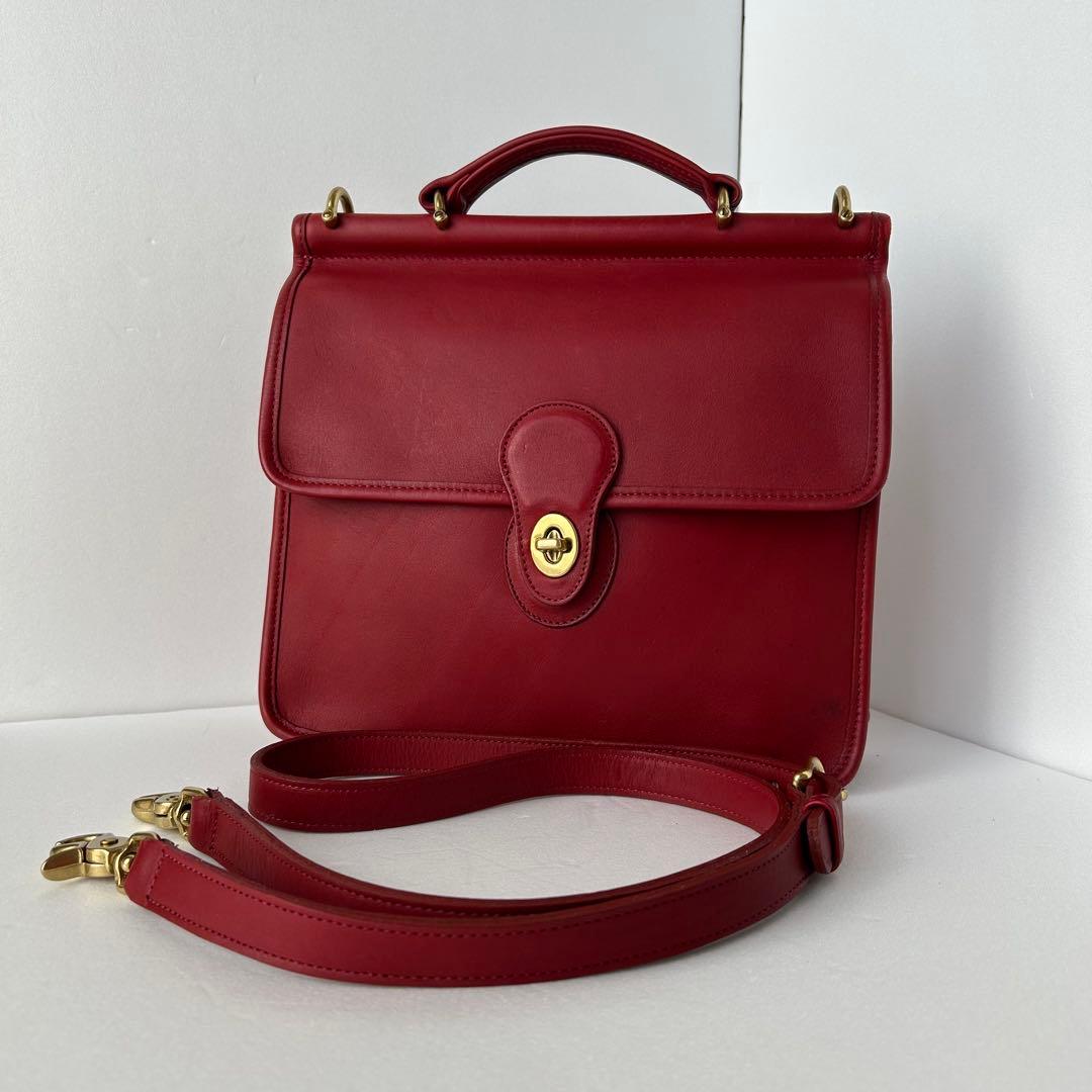 クリーニング済 old coach 9927 Willis Bag USA製