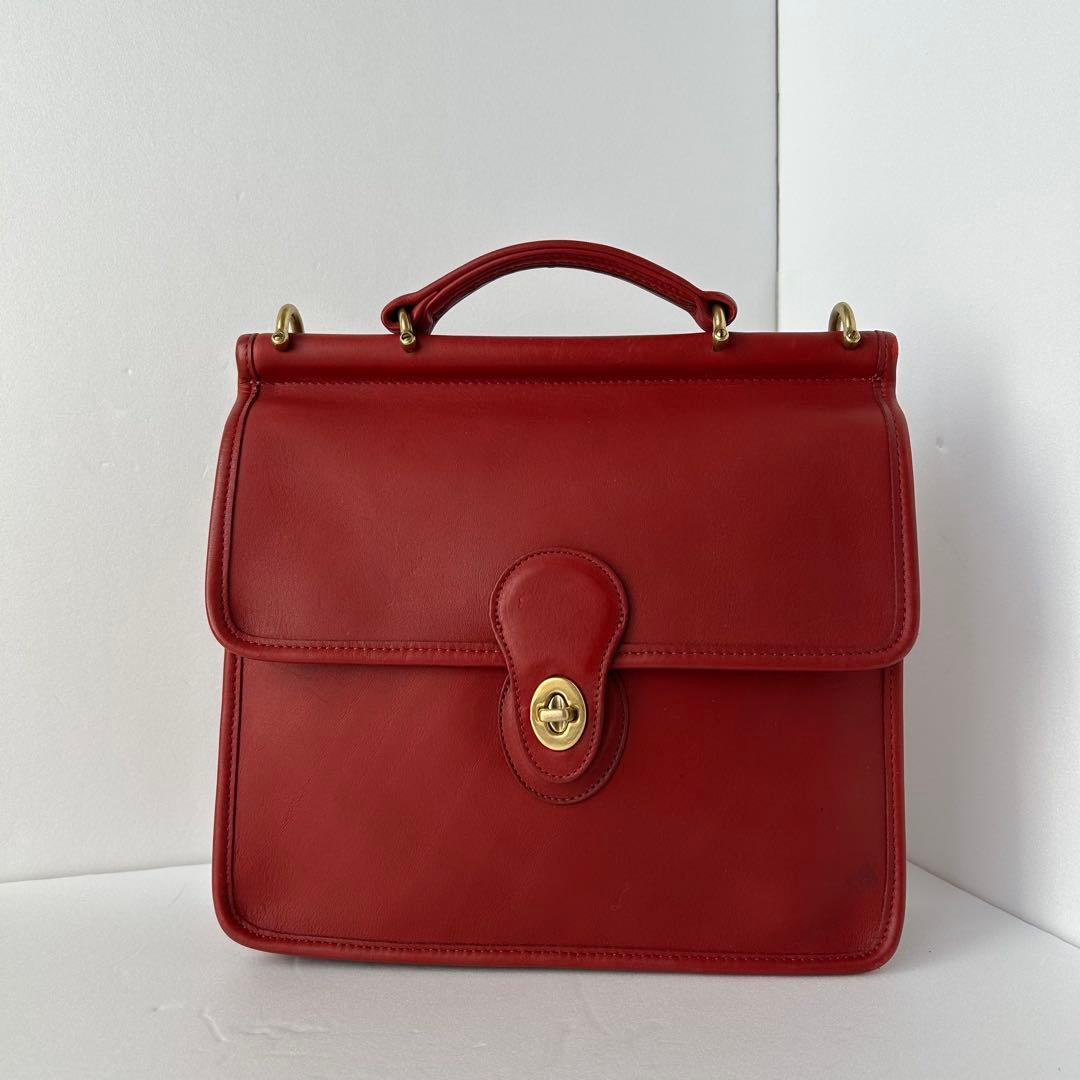 クリーニング済 old coach 9927 Willis Bag USA製