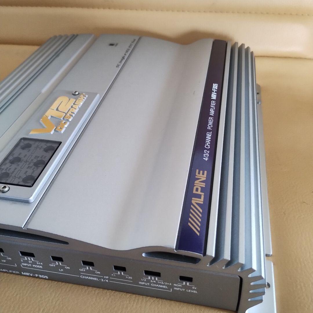 ALPINE MRV-F305パワーアンプ4チャンネル