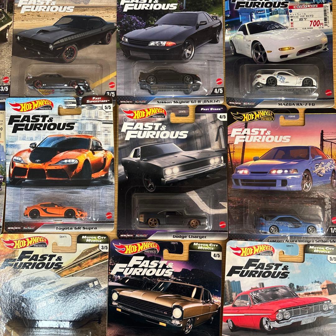 ホットウィール FAST & FURIOUS ミニカー 24台セット