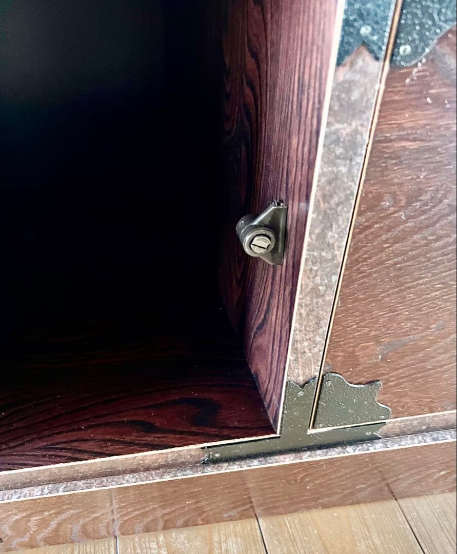 ★Marley★欅民芸\階段箪笥\左\2開き\6引き出し★お値打ち品★