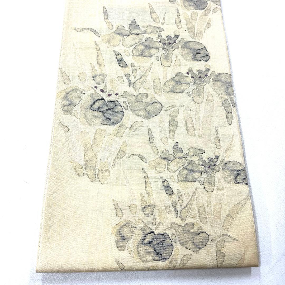 専用帯5137 ●岡文織物謹製 高級 正絹 落款 袋帯