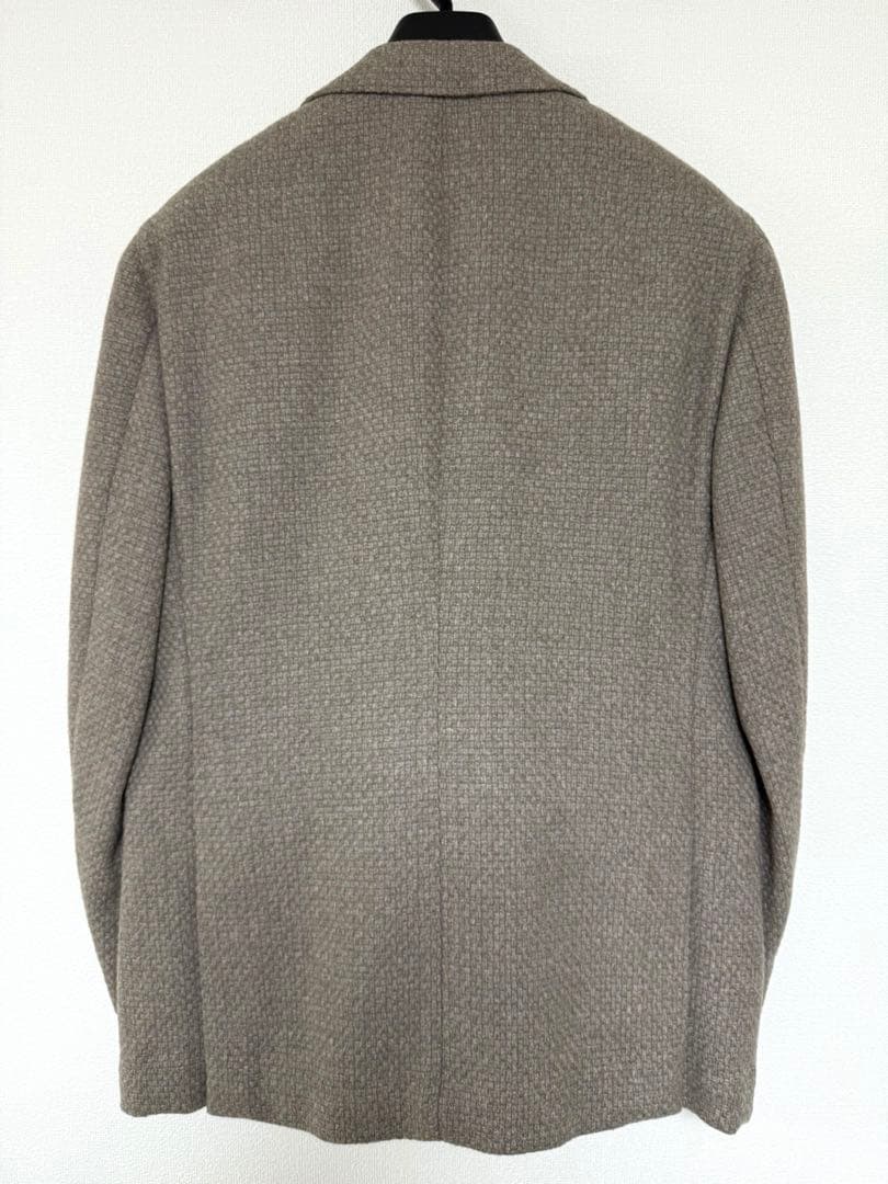 ビームス 金ボタンダブルジャケット 最高級DRAPERS生地 ベージュ