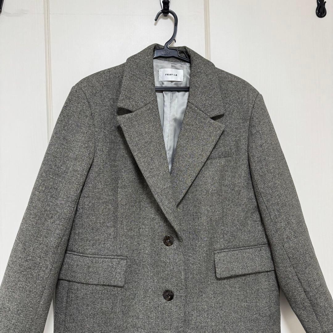 FRAY I.D ボンディングBIGジャケット GRY 0