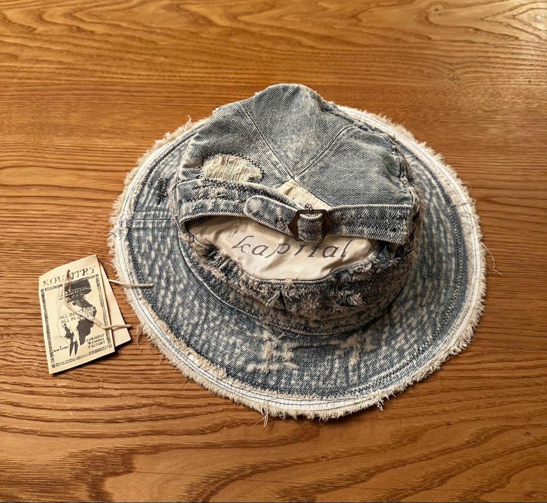 Kapital 12oz 老人と海　デニム バケットハット