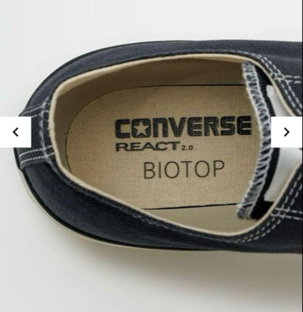 m♡超美品❣️CONVERSE BIOTOP 厚底スニーカー 24.5cm