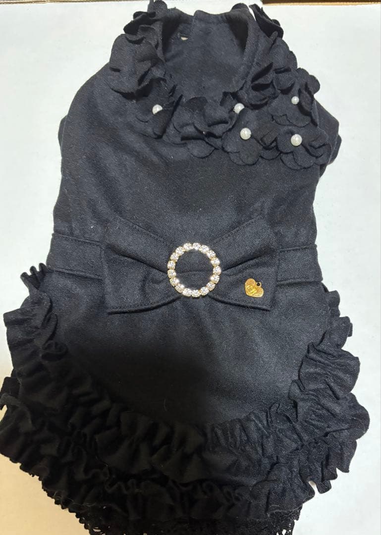 【ブルブブ】コートワンピース　（ブラック）