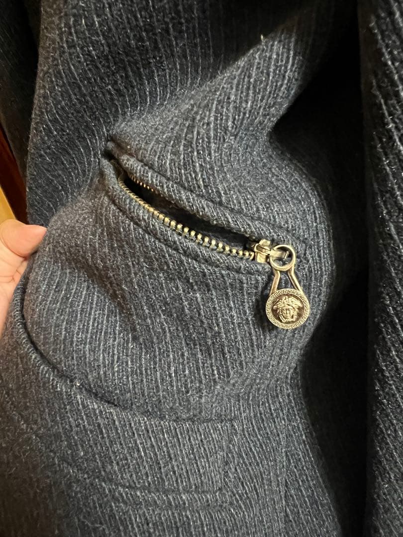 VERSACE JEANS COUTURE 太畝コーデュロイ　コート