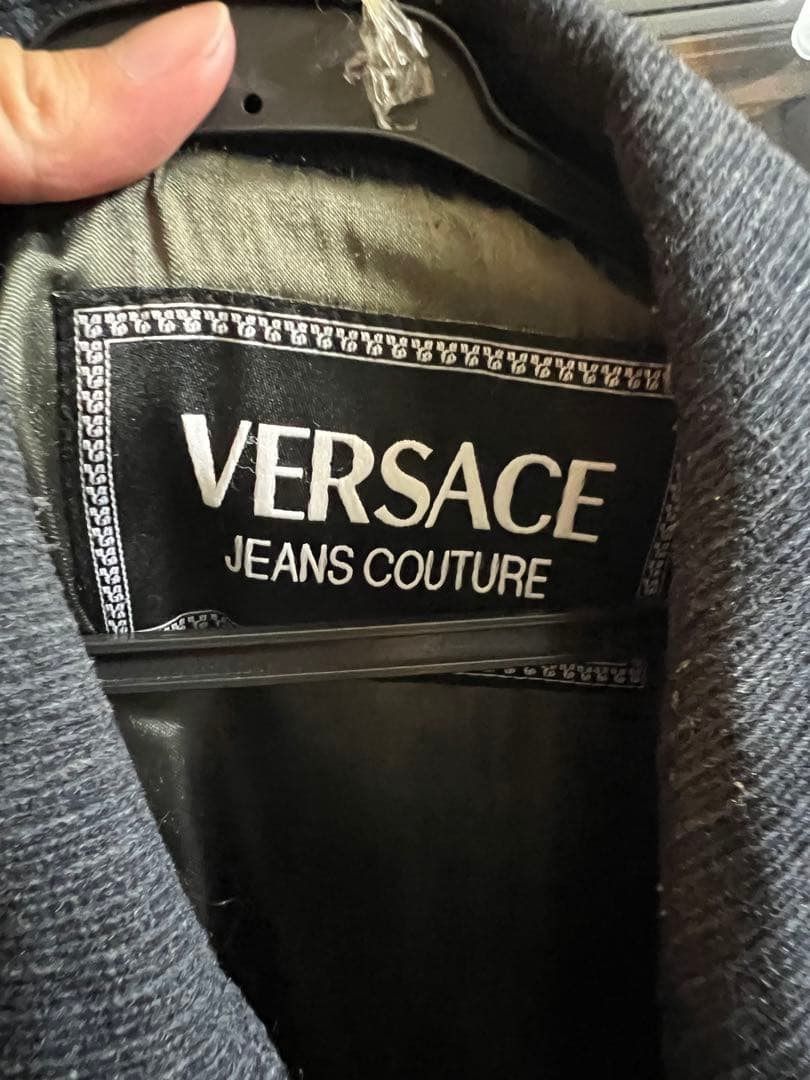 VERSACE JEANS COUTURE 太畝コーデュロイ　コート
