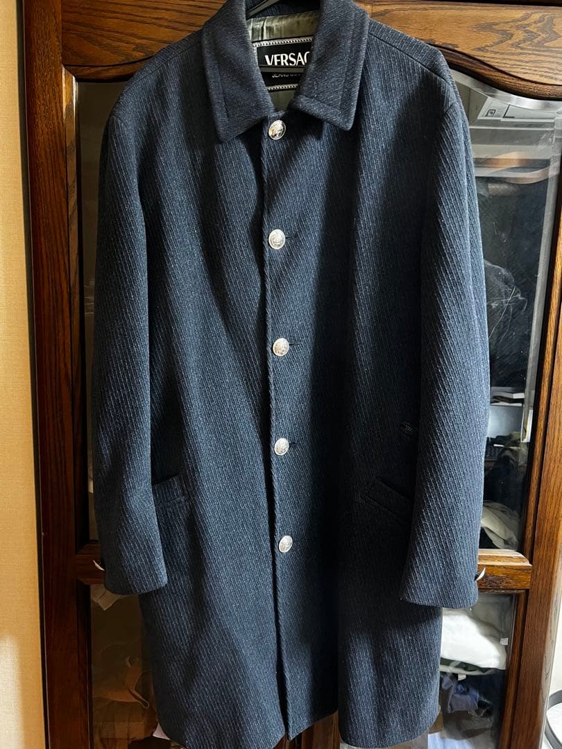 VERSACE JEANS COUTURE 太畝コーデュロイ　コート