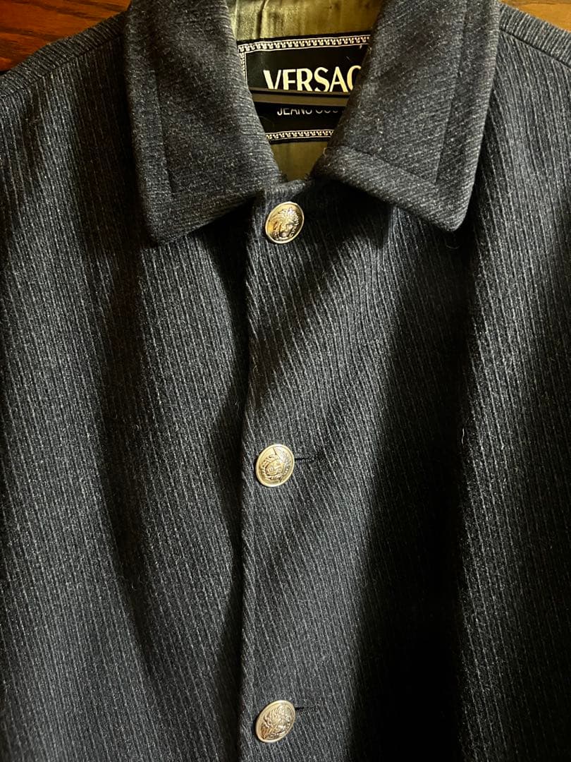 VERSACE JEANS COUTURE 太畝コーデュロイ　コート