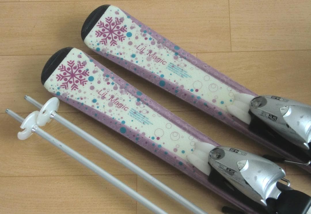 ■■送料無料■ELAN＋Hart■子供用スキー4点セット■板120/靴22■■