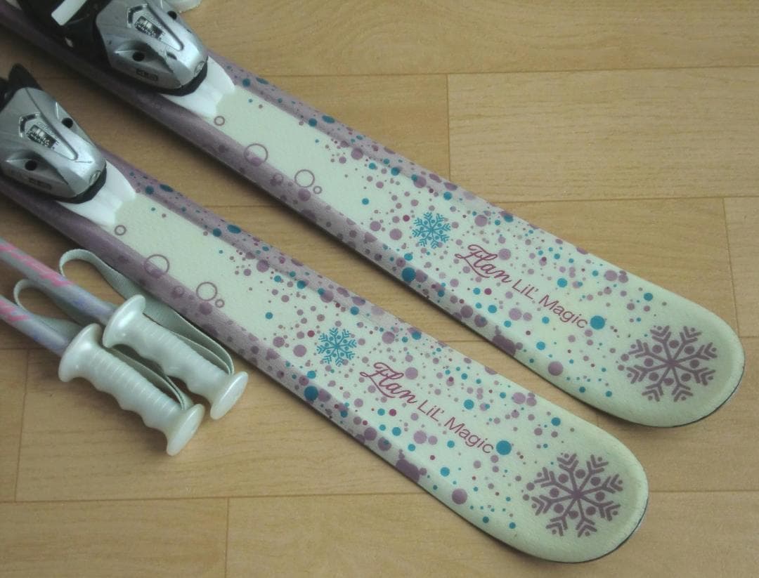 ■■送料無料■ELAN＋Hart■子供用スキー4点セット■板120/靴22■■