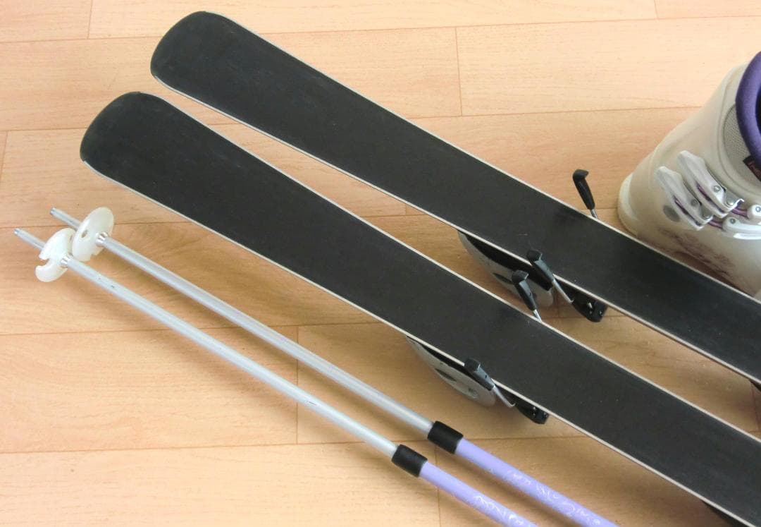 ■■送料無料■ELAN＋Hart■子供用スキー4点セット■板120/靴22■■