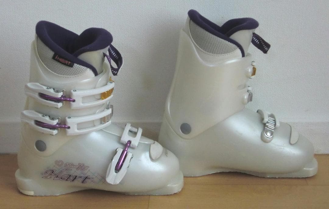 ■■送料無料■ELAN＋Hart■子供用スキー4点セット■板120/靴22■■