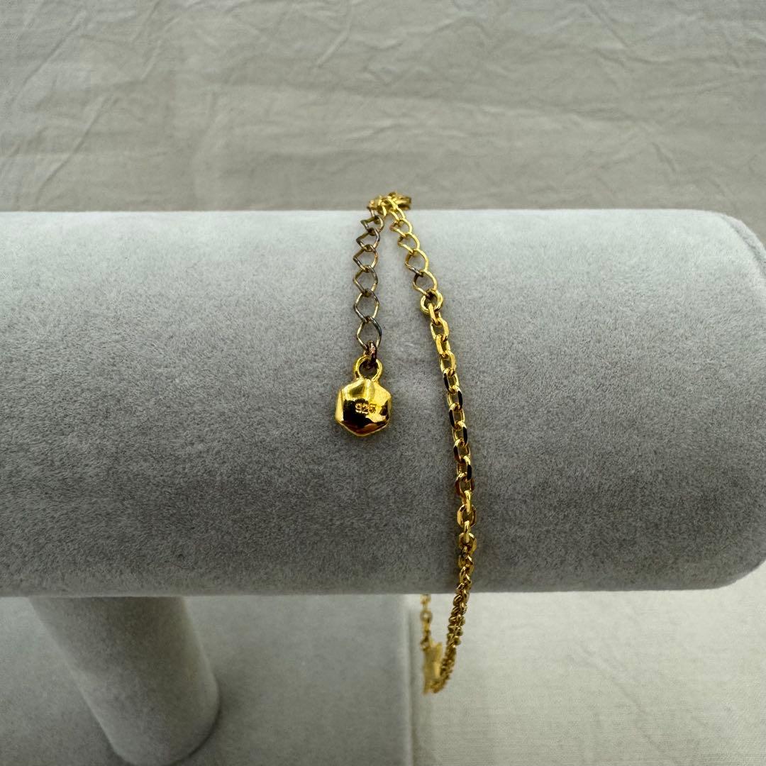 GARDEL アンクレット STAR 星 ゴールド シルバー 2本組