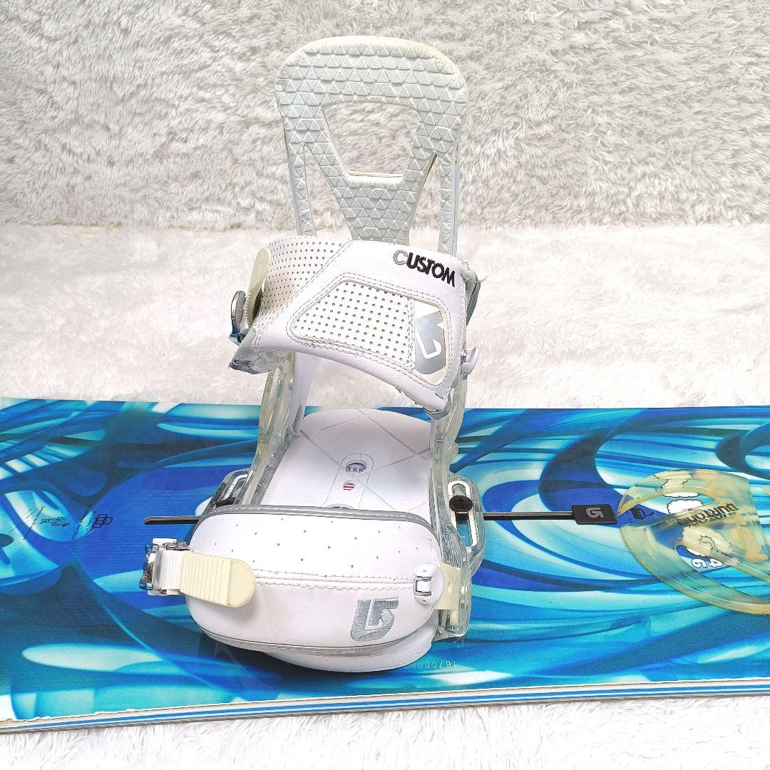 BURTON NUG146 スノーボード CUSTOM est M ビンディング