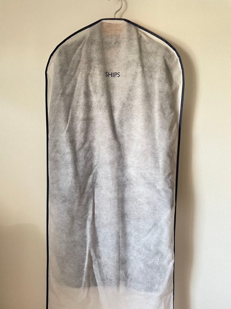 【美品】SHIPS ウールチェスターコート40 ダークグレー