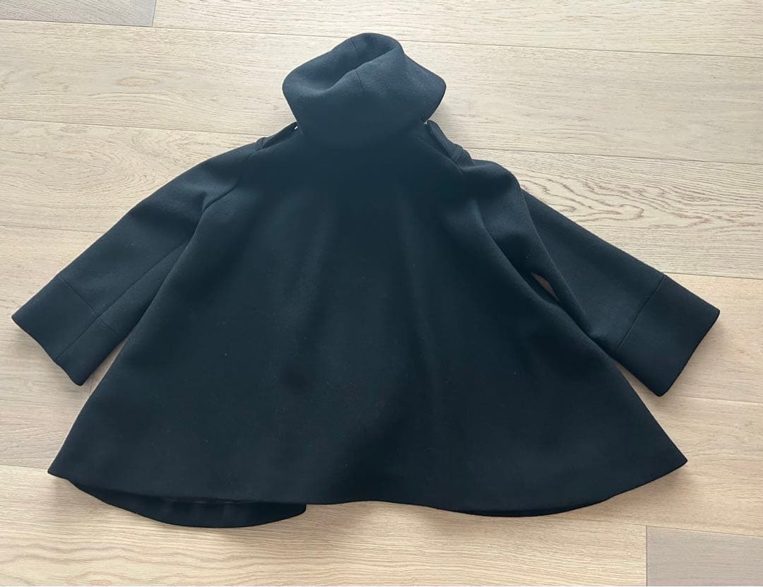 muller of yoshiokubo ケープコート　黒