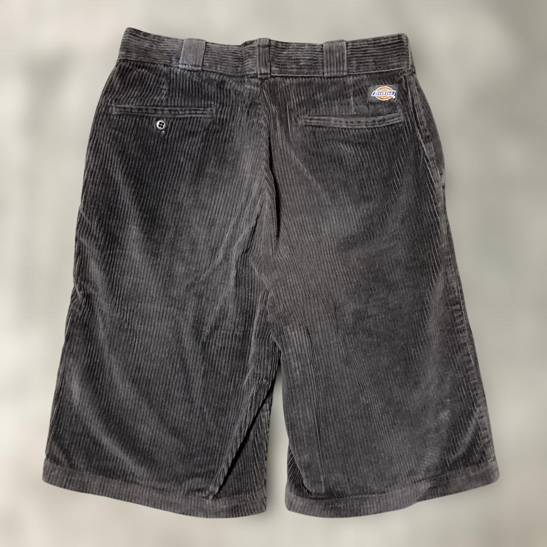 90s Dickies USA製 コーデュロイ ショートパンツ ブラック