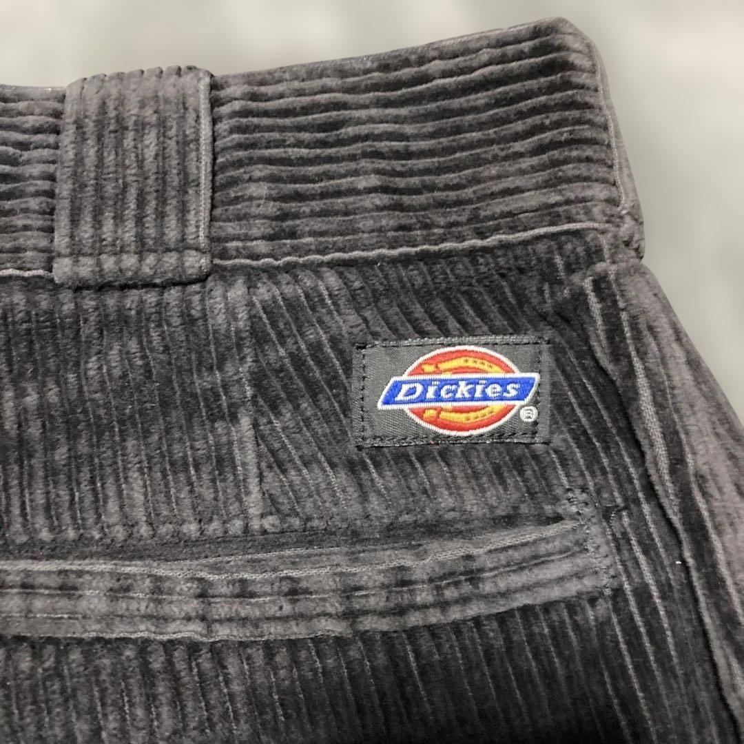 90s Dickies USA製 コーデュロイ ショートパンツ ブラック