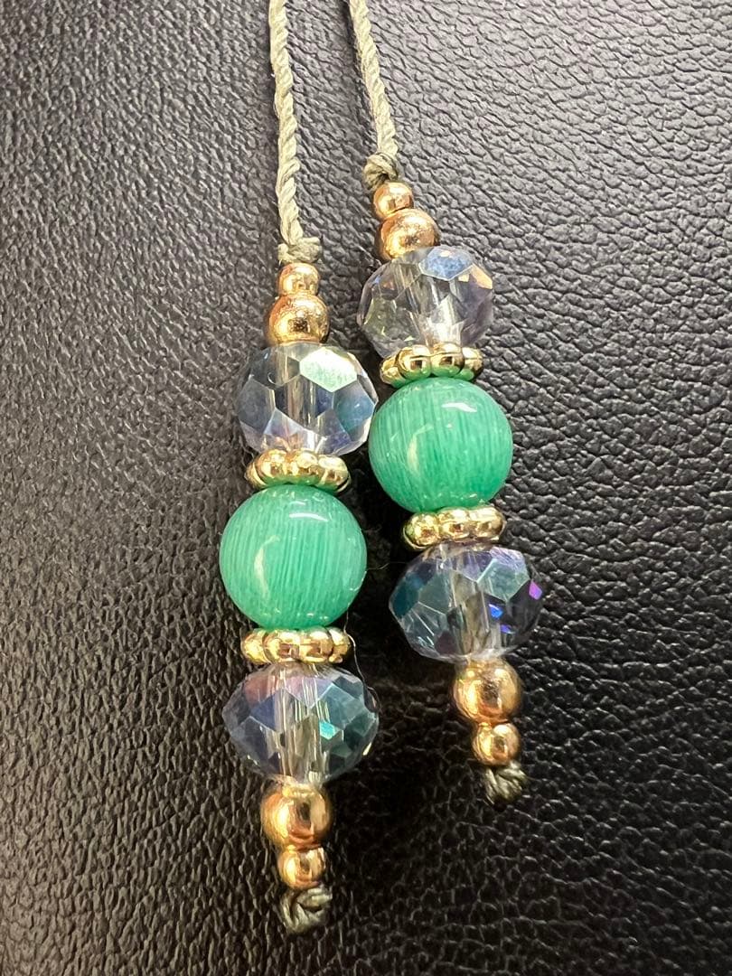 【handmade】マクラメ× ムーンストーンネックレス & アベンチュリン