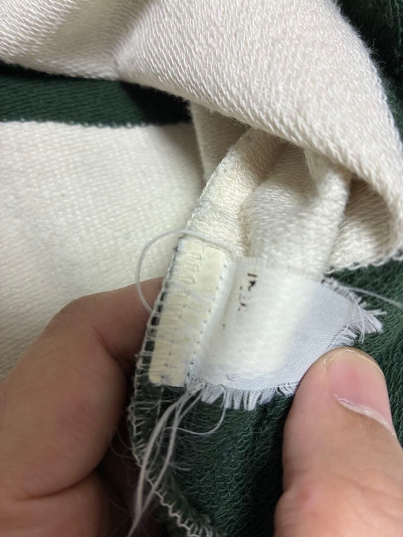 【希少】90s old stussy ラガーシャツ 白タグ USA製 Mサイズ