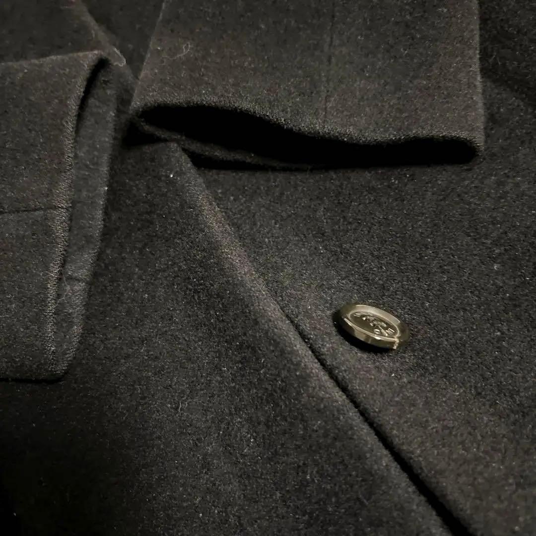 極美品 イネド ロングコート フォックスファー ウール アンゴラ M