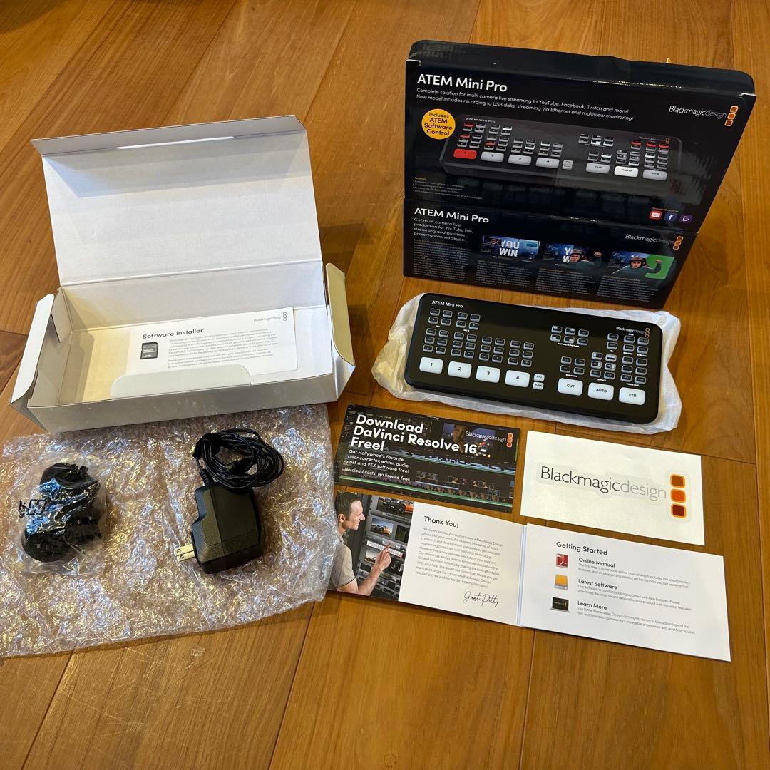 ATEM Mini Pro - エーテム ミニ プロ 【美品・使用5回】