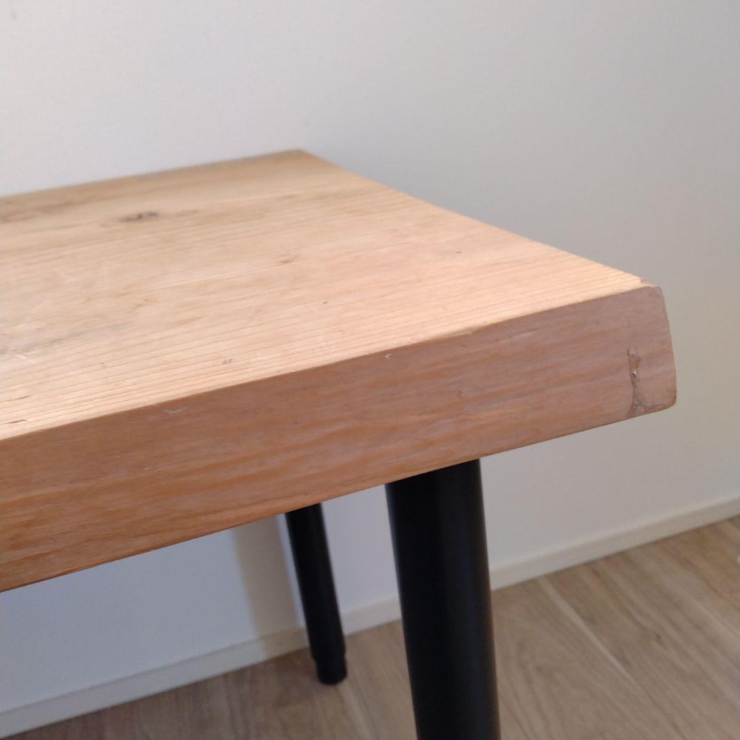 ♥無垢材♥組み立て不要　パソコンデスク 机 木製 ダイニング　作業台