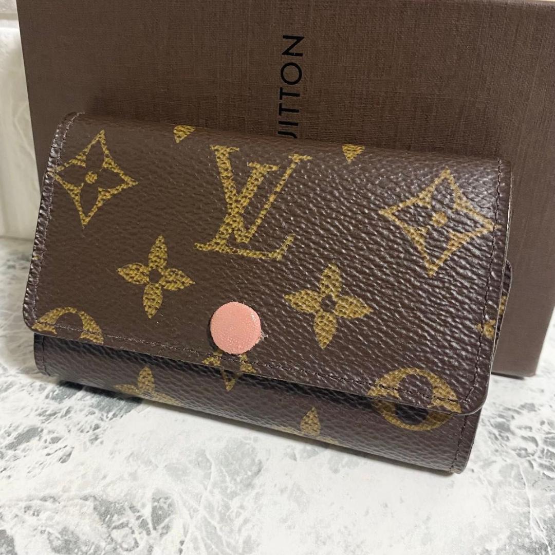 ルイヴィトン　キーケース ローズバレリーヌ ミュルティクレ6 ピンク系