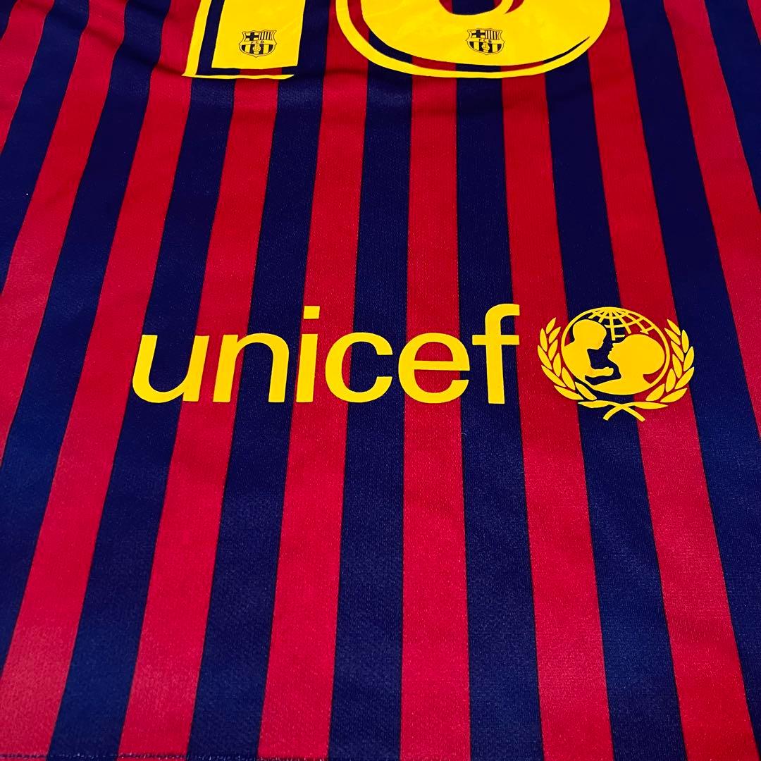 ナイキNIKE FC Barcelona Messiメッシ　ユニフォーム2018