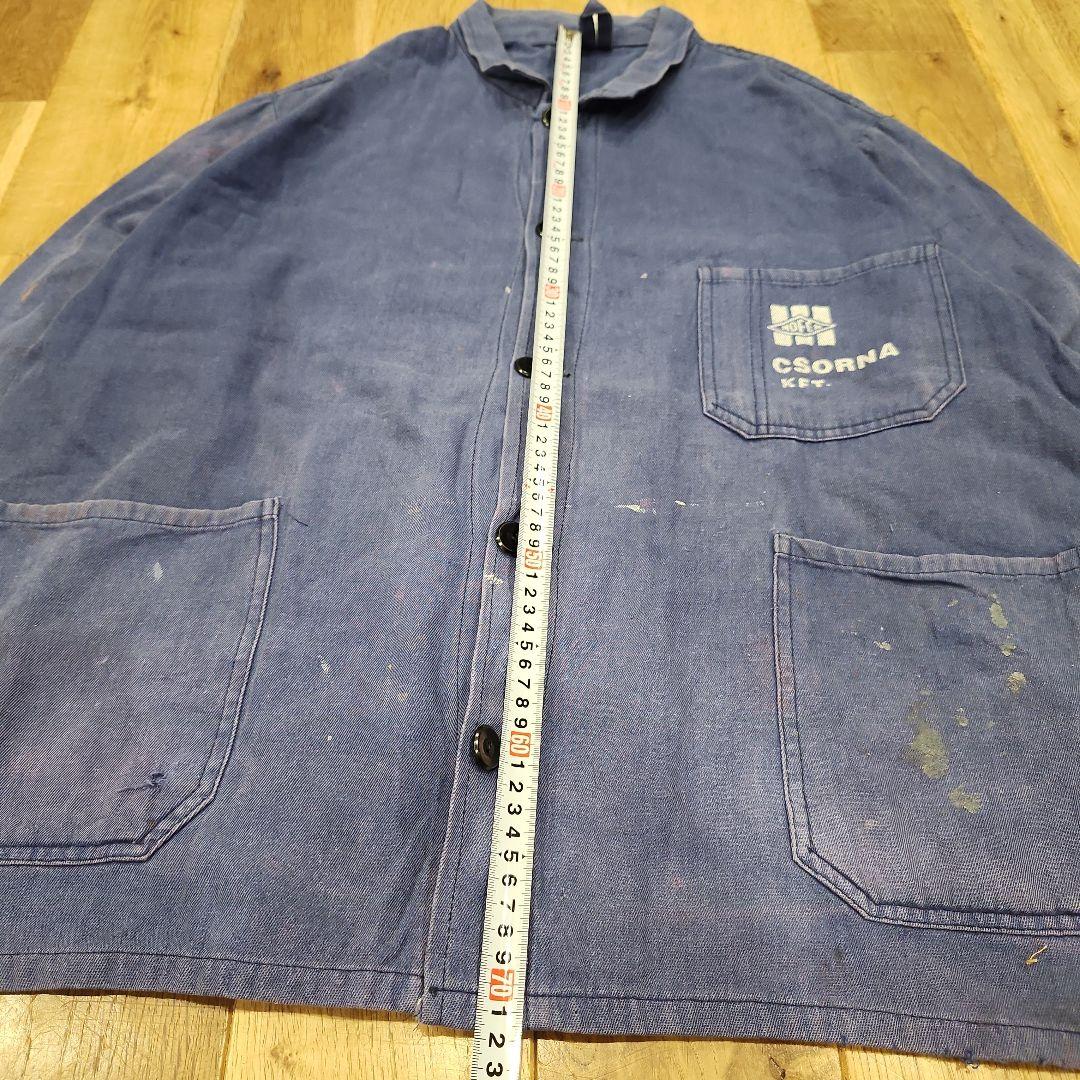 ハンガリー　フレンチワークジャケット　CSORNA　企業系　ユーロヴィンテージ
