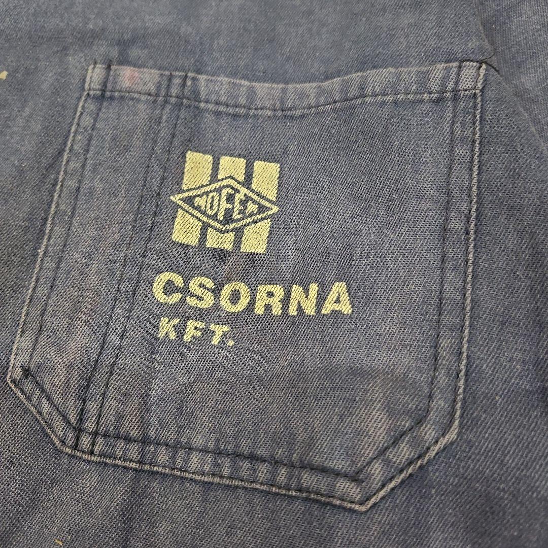 ハンガリー　フレンチワークジャケット　CSORNA　企業系　ユーロヴィンテージ