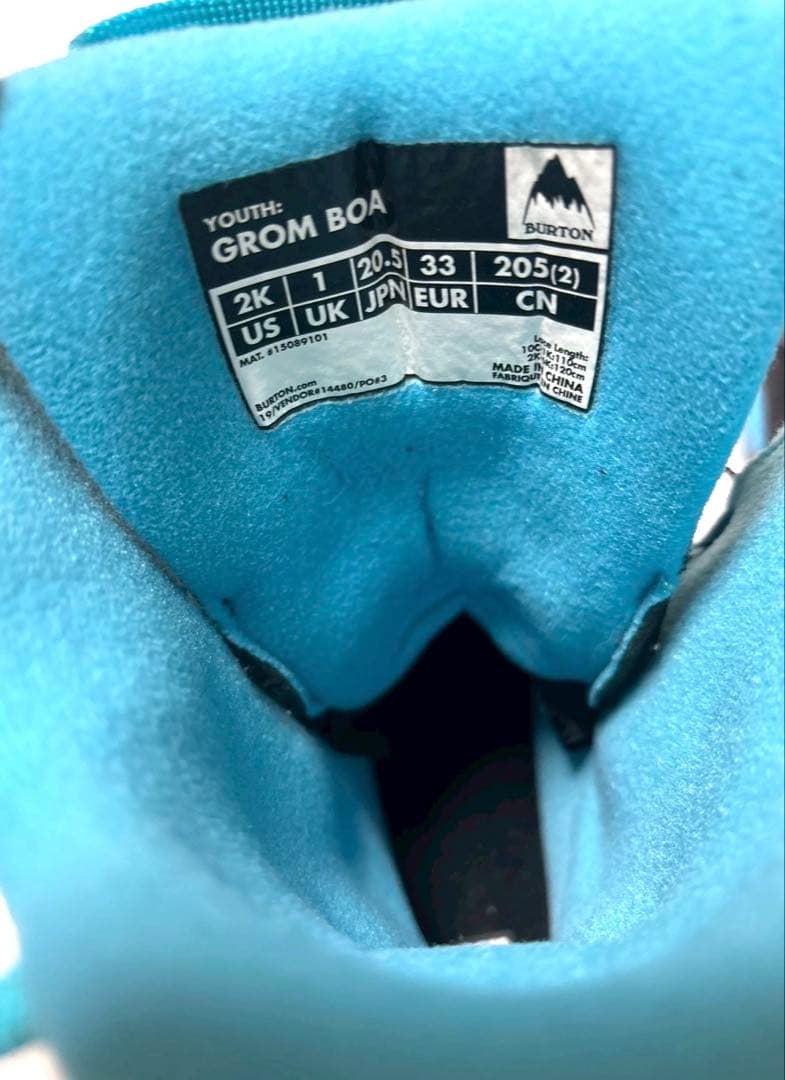 キッズ スノーボード BURTON AFTER SCHOOL 100ブーツセット