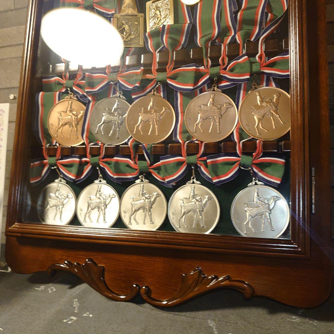 美品ディスプレイケース スーベニアスプーン　コレクションボックス　ガラス扉　壁掛