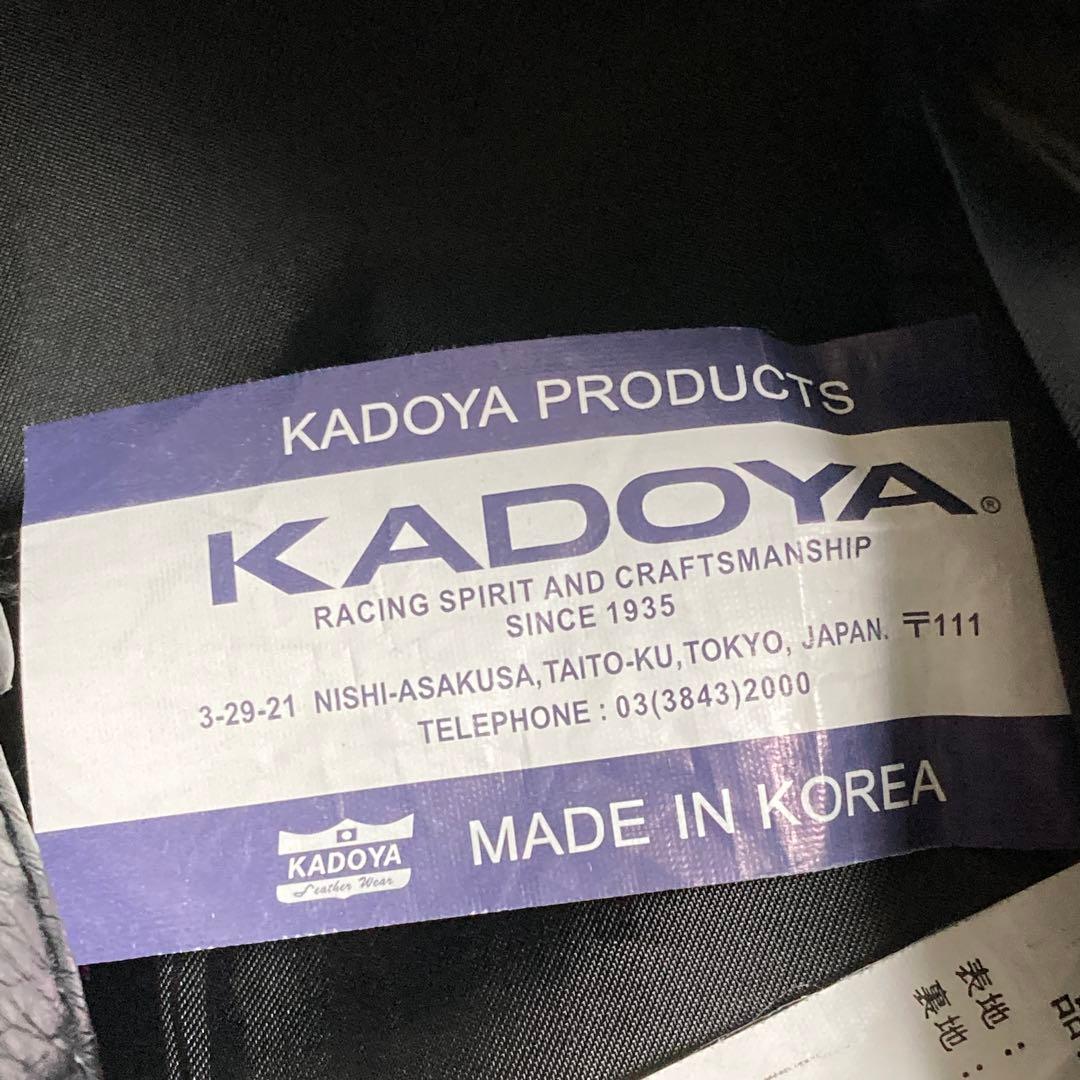 美品　カドヤ ケーズレザー レザーパンツ 黒 本革 ライダース バイク　W33